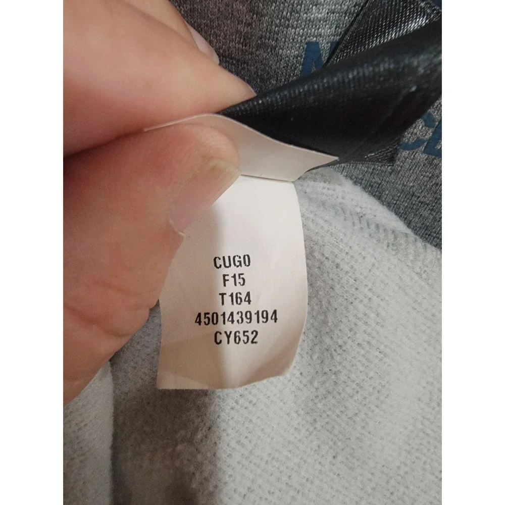 The North Face Mens XL Pullover Grey Heathered 1/4 Zip Tech Fleece‎ CY652 Jacket